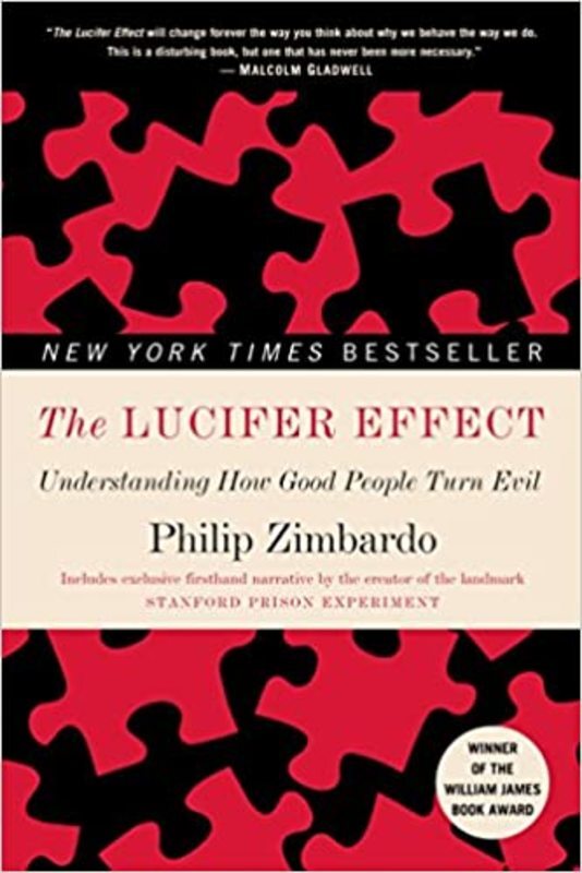 Book cover for "The Lucifer Effect"