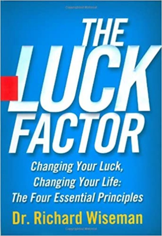 Book cover for "The Luck Factor" by Richard Wiseman