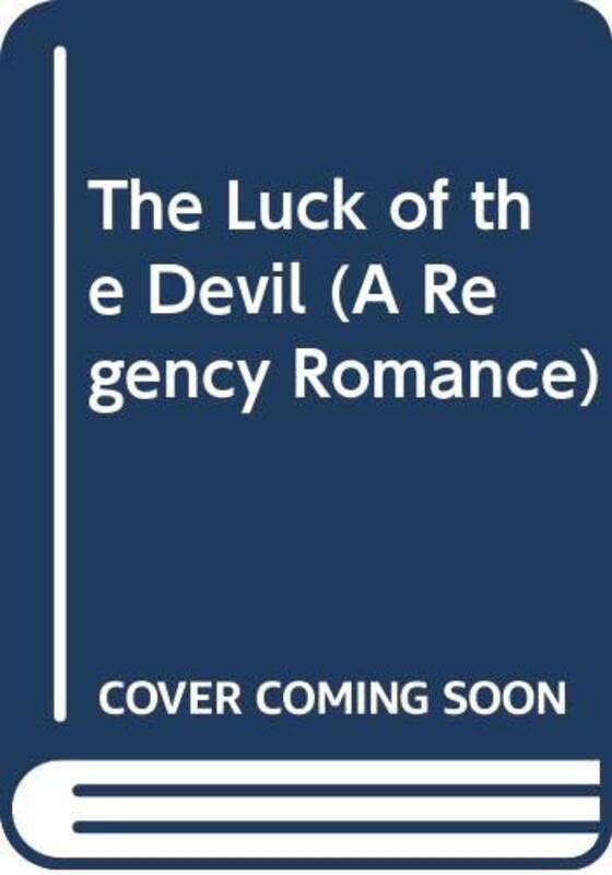 Book cover for "The Luck of the Devil" by Barbara Metzger