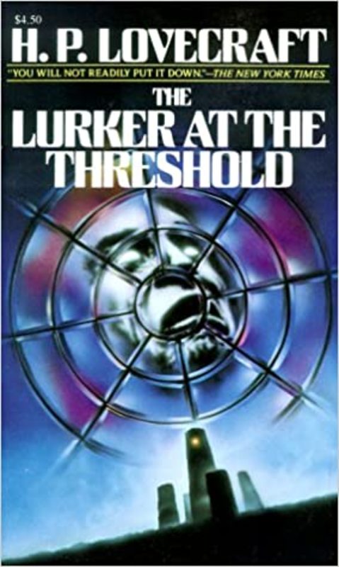 Book cover for "The Lurker at the Threshold" by H. P. Lovecraft