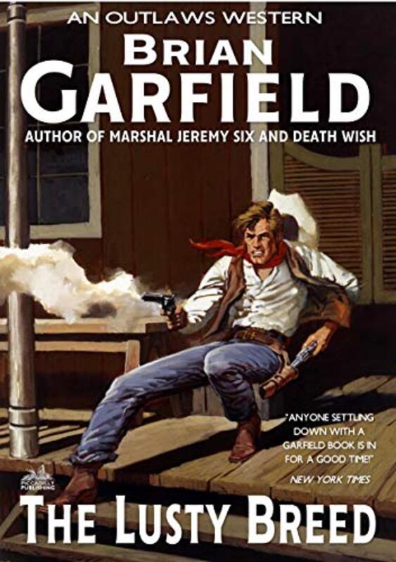 Book cover for "The Lusty Breed" by Brian Garfield