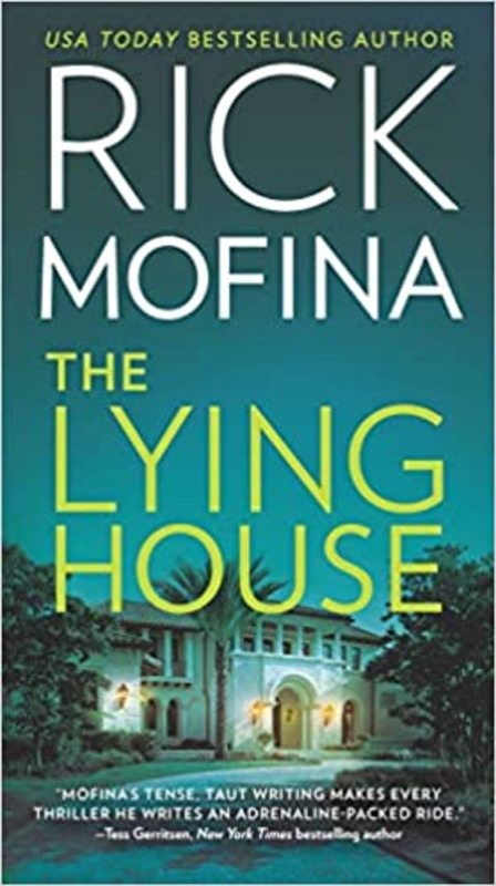 Book cover for "The Lying House" by Rick Mofina