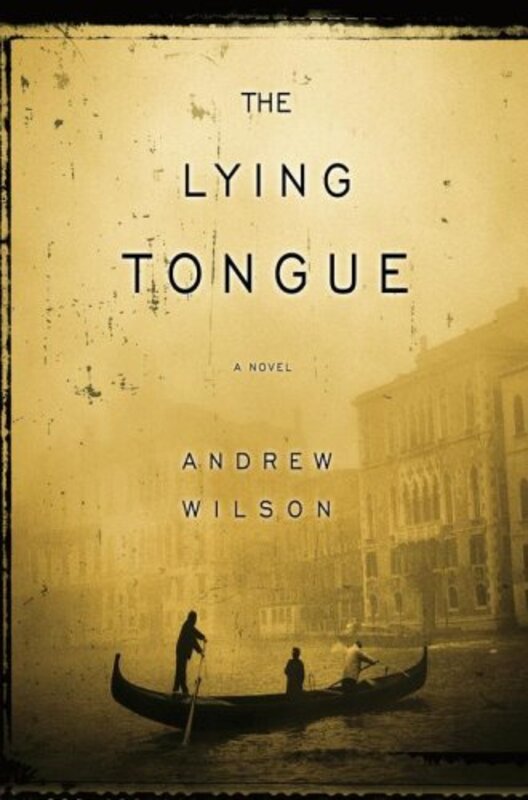 Book cover for "The Lying Tongue" by Andrew Wilson