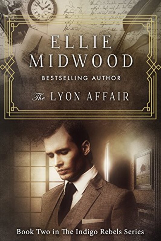 Book cover for "The Lyon Affair" by Ellie Midwood