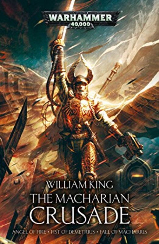 Book cover for "The Macharian Crusade Omnibus" by Peter McLean