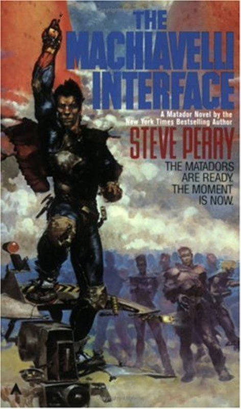 Book cover for "The Machiavelli Interface" by Steve Perry