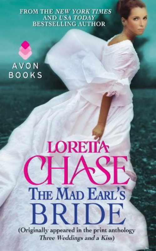Book cover for "The Mad Earl's Bride" by Loretta Chase