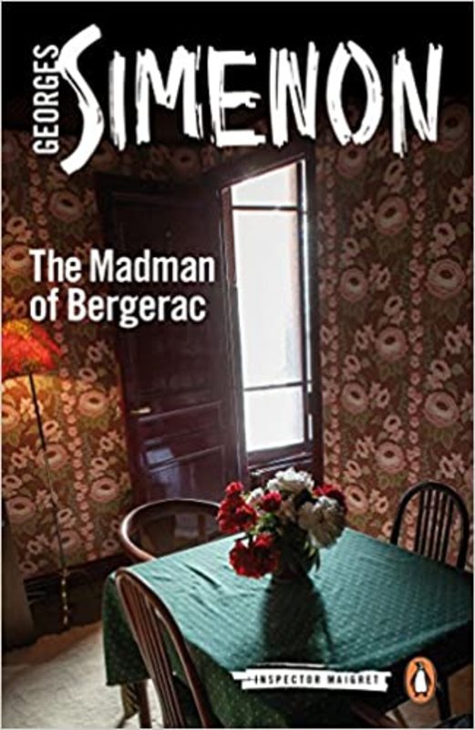 Book cover for "The Madman of Bergerac" by Georges Simenon