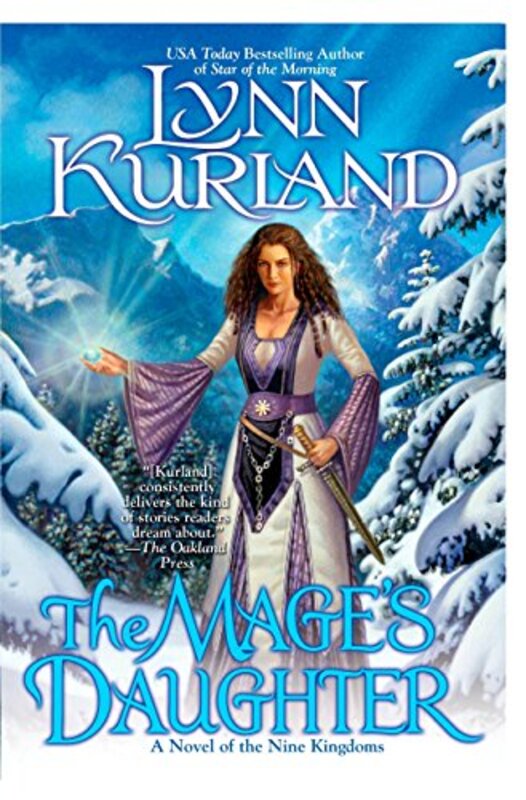 Book cover for "The Mage's Daughter" by Lynn Kurland