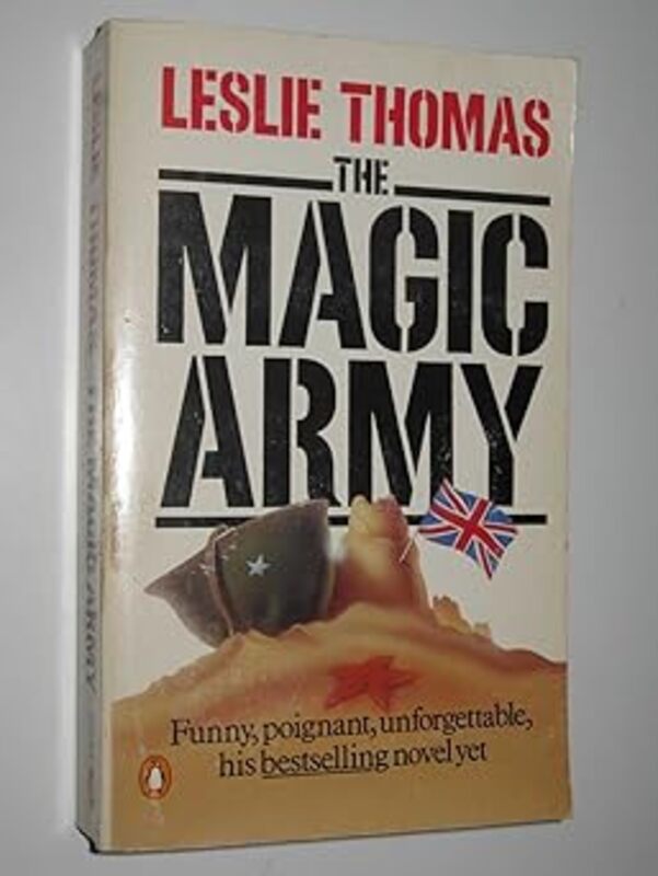 Book cover for "The Magic Army" by Leslie Thomas