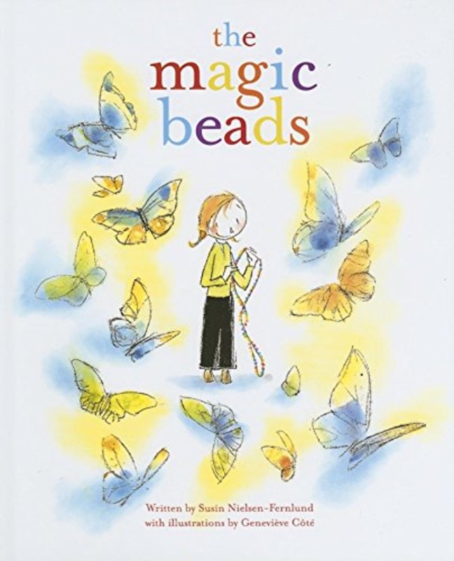 Book cover for "The Magic Beads" by Susin Nielsen