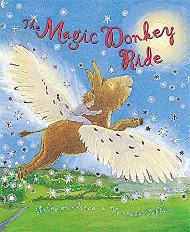 Book cover for "The Magic Donkey Ride" by Giles Andreae
