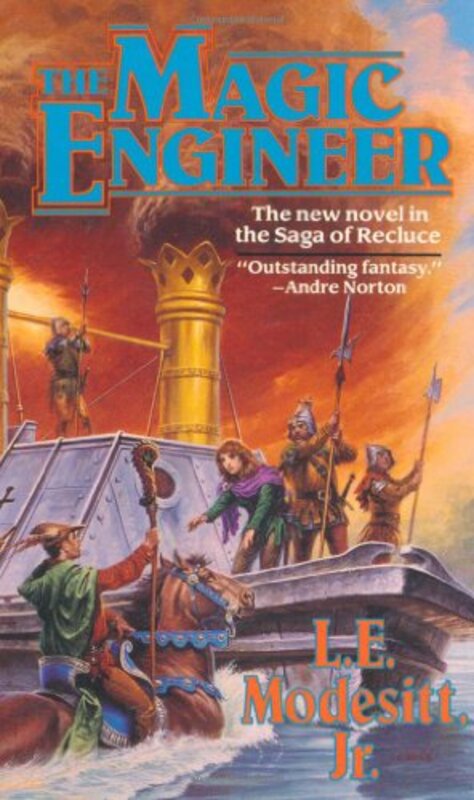 Book cover for "The Magic Engineer" by LE Modesitt Jr