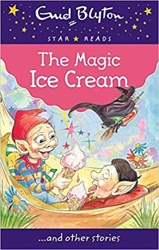 Book cover for "The Magic Ice Cream" by Enid Blyton