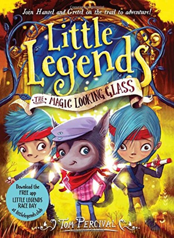 Book cover for "The Magic Looking Glass" by Tom Percival
