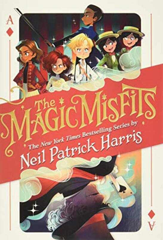 Book cover for "The Magic Misfits" by Neil Patrick Harris