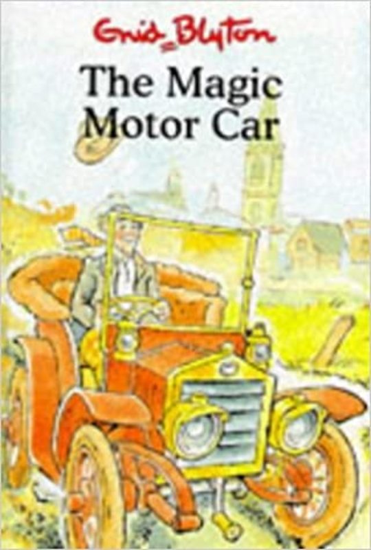 Book cover for "The Magic Motor Car" by Enid Blyton