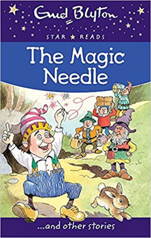 Book cover for "The Magic Needle" by Enid Blyton