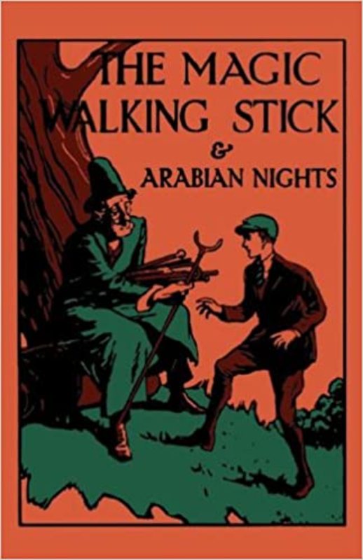 Book cover for "The Magic Walking Stick" by John Buchan