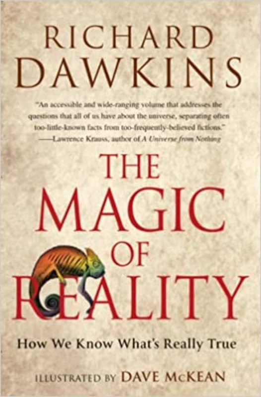 Book cover for "The Magic of Reality" by Richard Dawkins