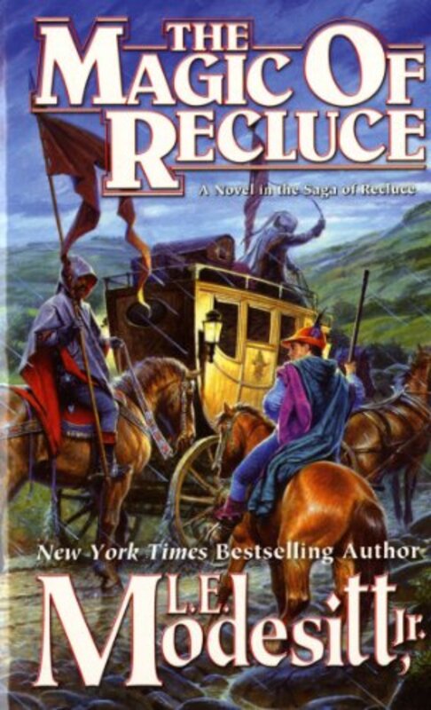 Book cover for "The Magic of Recluce" by LE Modesitt Jr