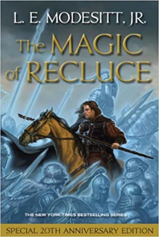 Book cover for "The Magic of Recluce" by L.E. Modesitt, Jr.
