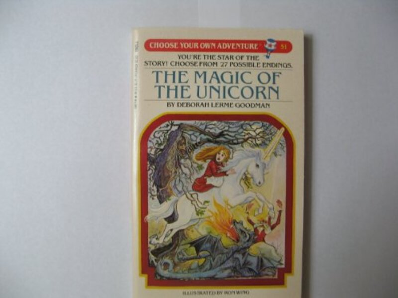Book cover for "The Magic of the Unicorn" by Various