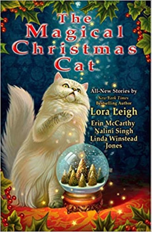 Book cover for "The Magical Christmas Cat" by Lora Leigh