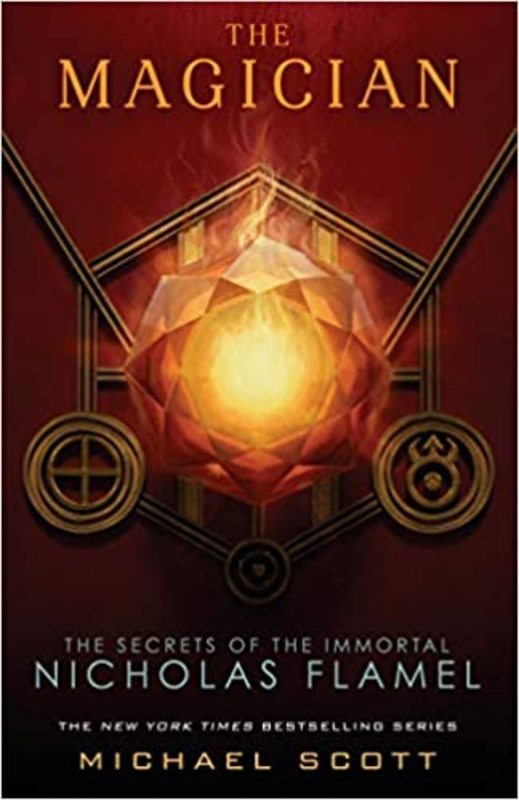 Book cover for "The Magician" by Michael Scott