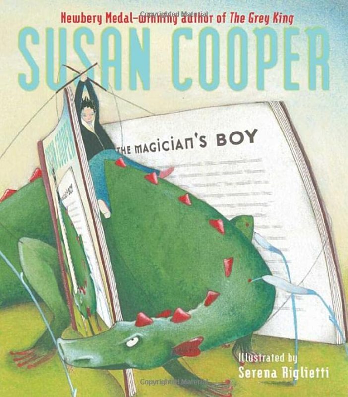 Book cover for "The Magician's Boy" by Susan Cooper