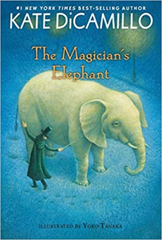 Book cover for "The Magician's Elephant" by Kate DiCamillo