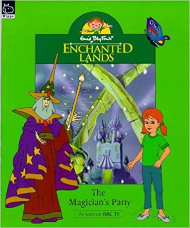 Book cover for "The Magician's Party" by Enid Blyton