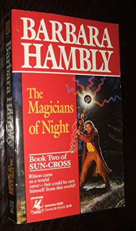 Book cover for "The Magicians of Night" by Barbara Hambly