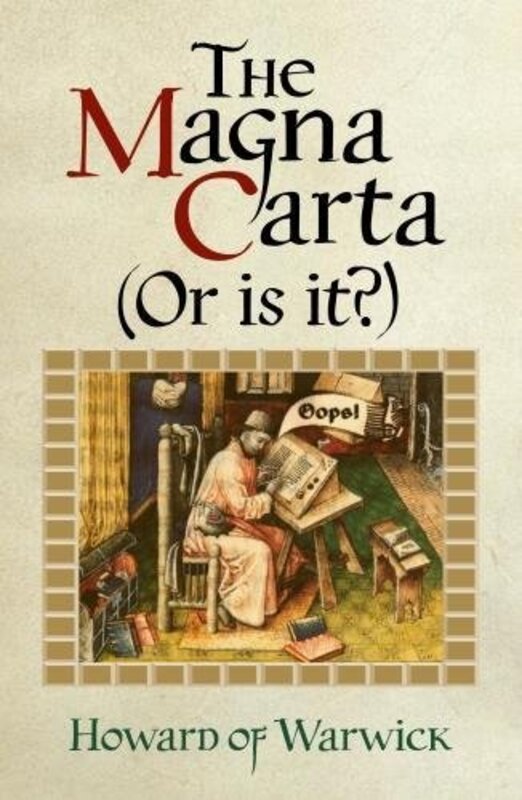 Book cover for "The Magna Carta" by Howard of Warwick