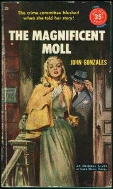 Book cover for "The Magnificent Moll" by Robert Terrall