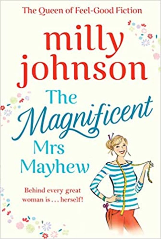 Book cover for "The Magnificent Mrs Mayhew" by Milly Johnson