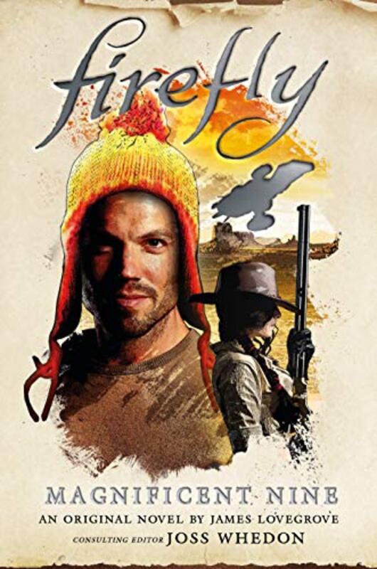 Book cover for "The Magnificent Nine" by James Lovegrove