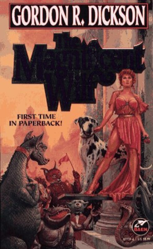 Book cover for "The Magnificent Wilf" by Gordon R Dickson