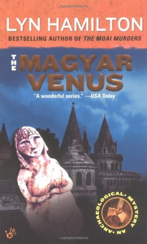 Book cover for "The Magyar Venus" by Lyn Hamilton