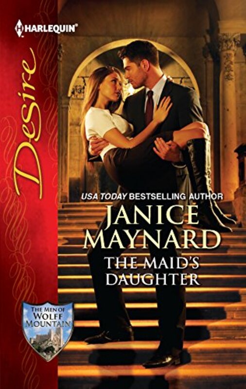 Book cover for "The Maid's Daughter" by Janice Maynard