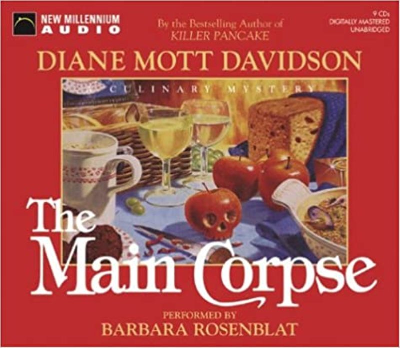 Book cover for "The Main Corpse" by Diane Mott Davidson
