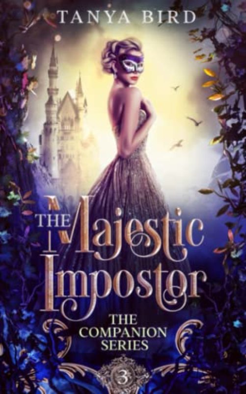 Book cover for "The Majestic Impostor" by Tanya Bird