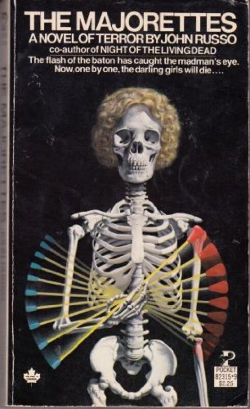 Book cover for "The Majorettes" by John A Russo