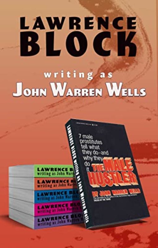 Book cover for "The Male Hustler" by Lawrence Block