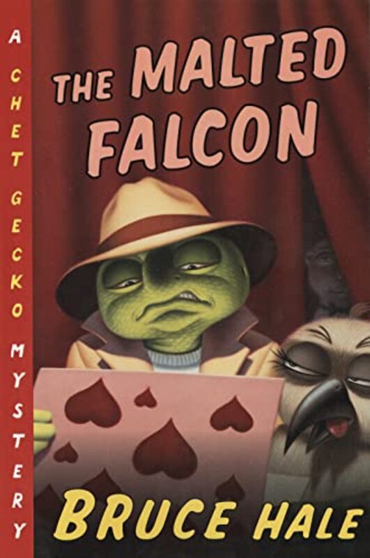Book cover for "The Malted Falcon" by Bruce Hale