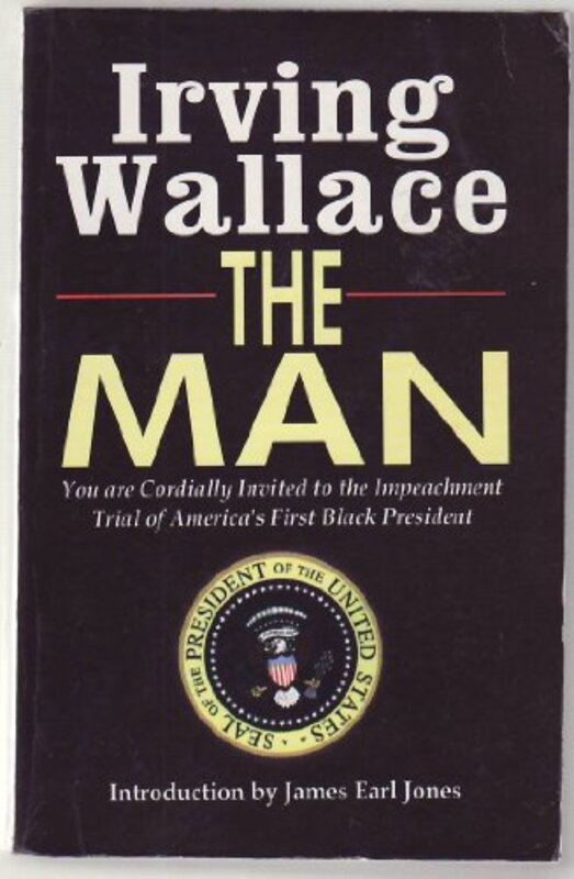 Book cover for "The Man" by Irving Wallace