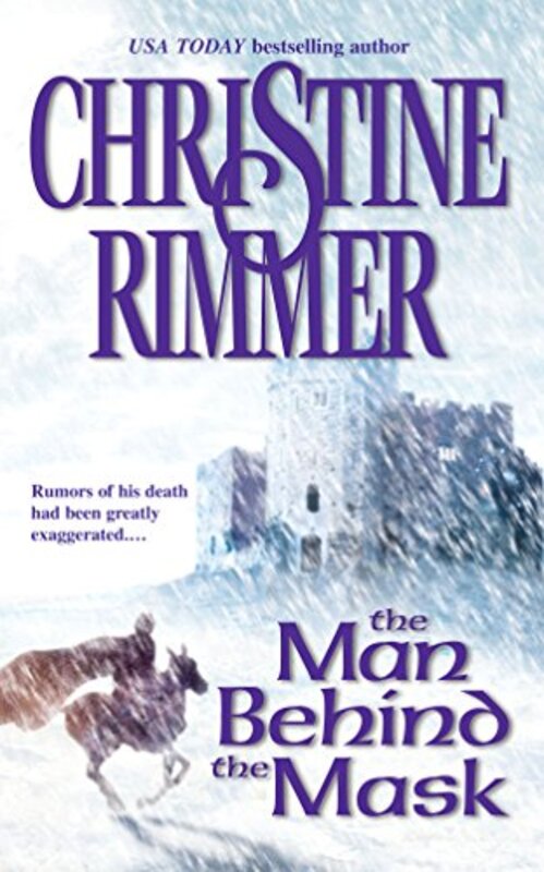 Book cover for "The Man Behind the Mask" by Christine Rimmer