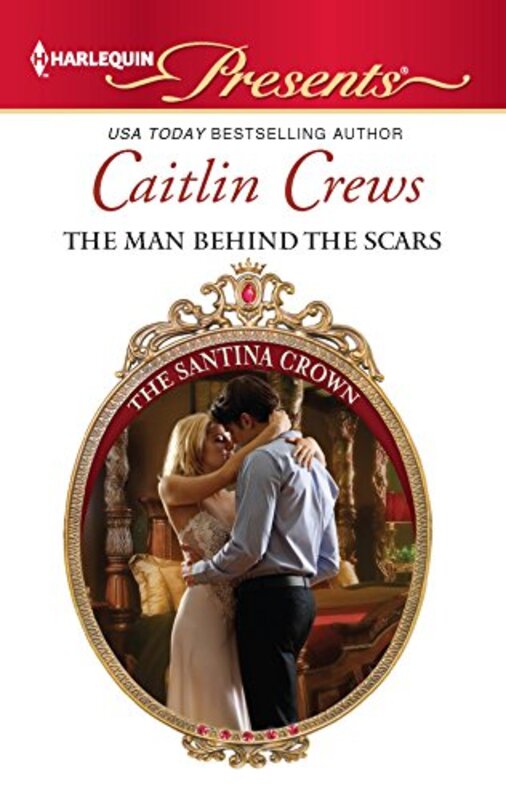 Book cover for "The Man Behind the Scars" by Caitlin Crews