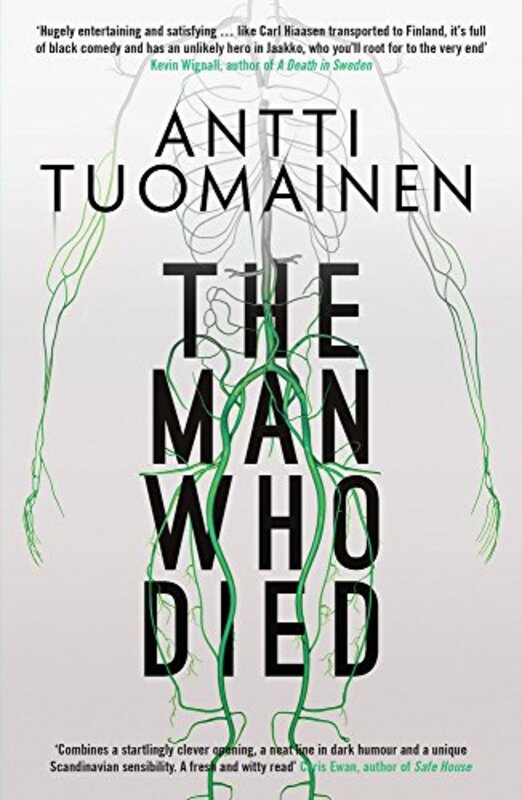 Book cover for "The Man Who Died" by Antti Tuomainen