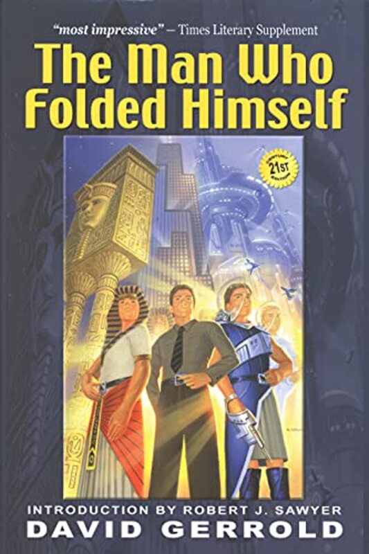 Book cover for "The Man Who Folded Himself" by David Gerrold